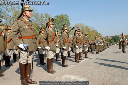 2007-04-14 Milano 130 Reggimento Artiglieria a Cavallo
